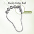 Amazer Shower Curtain Rings, Rust-Resistant Metal Shower Hooks Ring Shower Rings for Curtain Rolling Shower Curtain Hooks for Bathroom Shower Rod ...