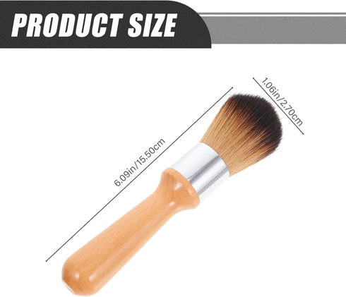 Vaguelly 2pcs Model Dusting Brush Statue Cleaning Brush with Wooden Handle Model Brush Figurines Model Cleaner Dusting Brush for Figures Statues M...