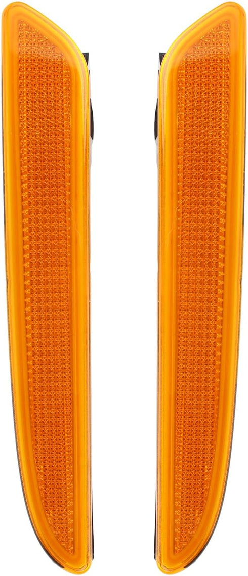 2118200921 Front Side Marker Light Turn Signal Lamp Compatible with Mercedes Benz E-Class E550 E350 E320 Compatible with E63 AMG 2007-2009 A211820...