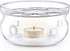 Teabloom Celebration Teapot Warmer - Standard Size (5-inch Diameter) - Heatproof Borosilicate Glass Tea Warmer - Tealight Candle Included...