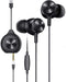 Wired Earphones in-Ear Earbud Headphones with Microphone, Bluedio Li Pro Noise Isolating Headphones Volume Control for PC Laptop with 7.1 Channel ...