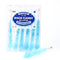 Extra Large Rock Candy Sticks: 6 Light Blue Cotton Candy Lollipop - Individually Wrapped - Espeez Rock Candy Crystal Sticks for Candy Buffet, Birt...