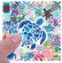 Cute Cartoon Sea Turtle Stickers 50 Pcs Trendy Style Stickers Laptop Stickers Pack Cool Sticker for Pad MacBook Car Snowboard Bicycle Luggage Wate...