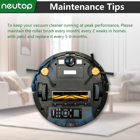 neutop Brush Rollers Replacement Compatible with Ecovacs Deebot N79S N79 DN622 DN622.11 DN622.31 N79W N79se and Deebot 500 DC3G Robotic Vacuum Cle...