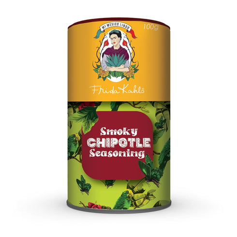 Frida Kahlo | Smokehouse Meets Mexican Spices & Seasoning - 300g Mexican Spices Gift Set - Avocado seasoning, smokey chipotle & Spice Salsa season...