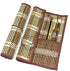 Easyou Bamboo Calligraphy Brush Holder Rollup Portable Protector 36x32cm(14.1"*12.5")...