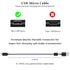 Mouse Micro USB Charging Cord Cable Line Replacement for Logitech G502 Lightspeed Wireless Gaming Mouse/Logitech G915 G913 RGB TKL Wireless Keyboa...