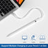 2 Pack Pencil 1st Gen Charger Adapters Compatible with Apple Pencil 1st Generation Female to Female for Lightning Cable Charging Adapters Pencil C...