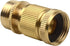 Set of Brass Male and Female 3/4 Inch Water Hose Quick Connect Fitting Garden Quick Release Hose Connector...