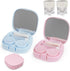 2PCS Contact Lens Case with 2Pcs Cleaner Washer, Portable Travel Eye Contact Case Contact Cases with Mirror Tweezers Remover Tool Solution Bottle ...
