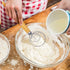 Danish Dough Whisk - 13" Dutch Whisk with Stainless Steel Ring - Danish Whisk for Bread, Pastry or Pizza Dough - Baking Tool Alternative to a Blen...