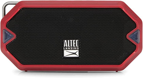 Altec Lansing - HydraMini Wireless Bluetooth Speaker, IP67 Waterproof USB C Rechargeable Battery with 6 Hours Playtime, Compact, Shockproof, Snowp...