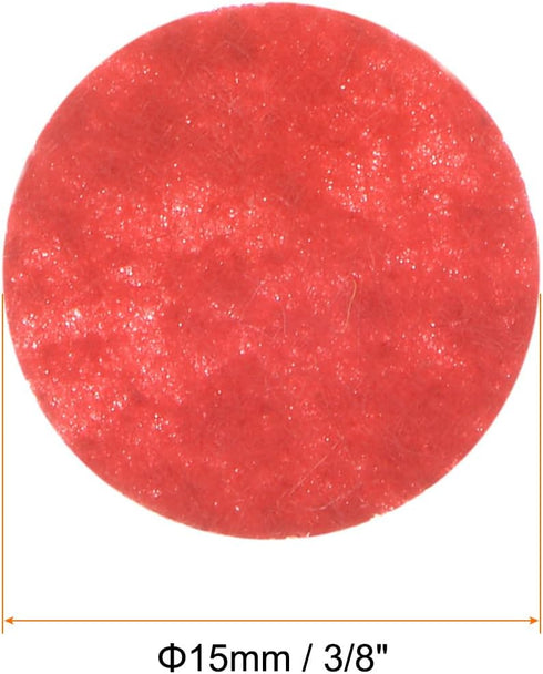 300pcs Round Felt Circles, 15mm 5/8" Pre Cut Felt Craft Pads Non-Woven Mini Felt Fabric Circles for DIY Sewing Handcraft Cut Projects Craft Finish...