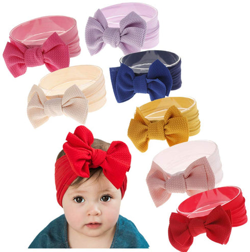 QandSweet Baby Girl's Headbands and Bows Hair Accessories (7Pcs Newest01)...