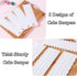 4 Pcs/set Cake Scraper Decorating Plastic Sawtooth Comb Mousse Butter Cream Cake Edge Tools Plastic Sawtooth Cake Icing Smoother Kitchen Baking Ca...