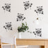 Raccoon Stencil 11.8×11.8inch Reusable Raccoon Animal Painting Stencils with Paint Brush for DIY Crafts Home Decor Wood Fabric Wall Glass Furnitur...