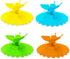 Tvoip 4Pcs Silicone Leakproof Cup Lid Heat Resistant Reusable Sealed Cover Kitchen Accessories Tea Cup Suction Seal Cap Cup Lid (NO.2)...