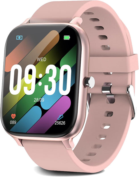 Smart Watch for Women Fitness Tracker Watch for Android/iOS Phones, Activity Trackers and Smartwatches with Heart Rate/Sleep Monitor, Step Counter...