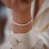 Pearl Bracelet-14K Gold Filled Pear Bracelets for women 6.5”+2”...