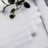 MIULEE Window Valance Half Sheer Curtains Rod Pocket Voile Drapes Extra Wide for Small Window Kitchen Cafe One Panel 60 x 18 Inch White...