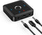 JXTZ Bluetooth 5.2 Transmitter Receiver, aptX Low Latency HD Bluetooth Audio Adapter, Dual Connect Bluetooth Adapter, 3.5mm AUX Output Wireless Au...