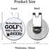 Weekend Forecast Golf with A Chance Golf Ball Marker with Magnetic Hat Clip, Funny Golf Accessories and Golf Gifts for Men Women Dad Mom Grandpa, ...