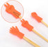 18 Pcs Knitting Needles Point Protectors, Rubber Knit Needle Tip Cover Caps Rock Paper Scissors Needles Point Stoppers for Knitting Crochet...