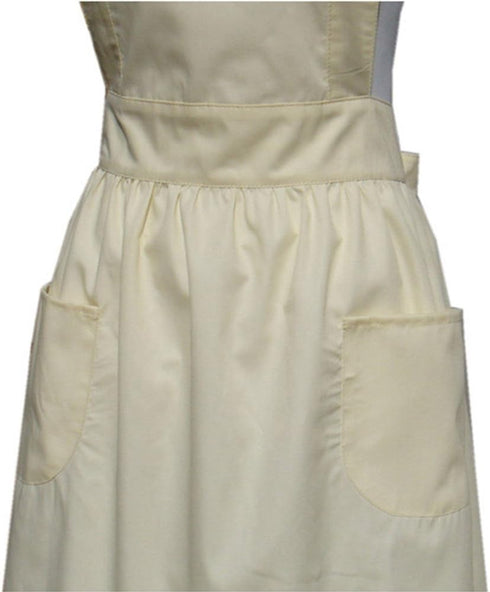 Hyzrz Cute Lovely Cotton Retro Kitchen Cooking Aprons for Women Girls Vintage Baking Apron with Pockets for Mother Gift...