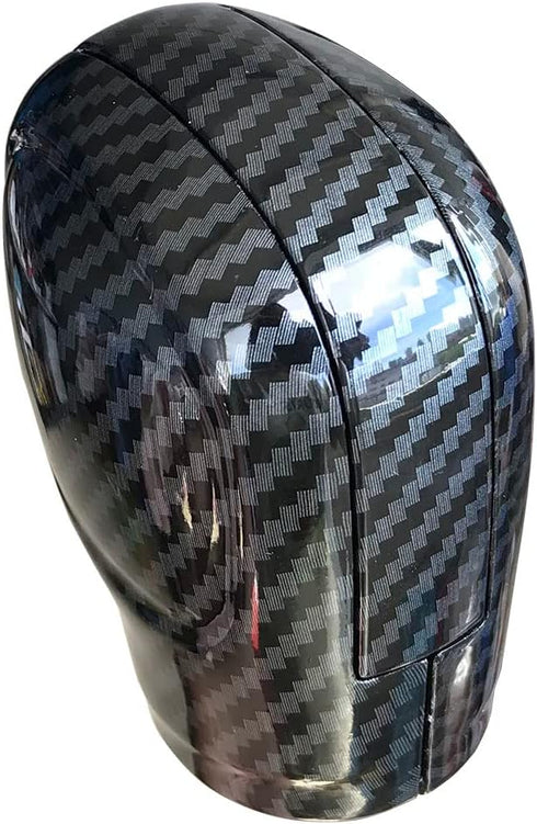 ruihe Carbon Fiber Color Auto Car Gear Shift Knob Cover Fit for Golf Jetta Passat Tiguan Atlas Beetle GLI Eos CC Golf TDI E-Golf Golf Sportwagen J...