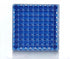 Cryogenic Storage Box - Polycarbonate Freezer Boxes,Blue/81 Place, for Storing 1.5-2.0 mL Cryotubes (Pack of 1)...