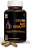 Clinical Daily Blood Circulation Supplements. Butchers Broom, Horse Chestnut, Hawthorn, Cayenne, Arginine, Diosmin Varicose Veins Treatment for Le...