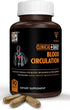 Clinical Daily Blood Circulation Supplements. Butchers Broom, Horse Chestnut, Hawthorn, Cayenne, Arginine, Diosmin Varicose Veins Treatment for Le...