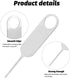 2-Pack Doorbell Key Tool, Doorbell Opening Pin Tool, Release Removal Pin Security Key Replacement Tool Compatible with Arlo, Nest and Eufy Video D...