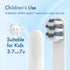 Replacement Toothbrush Heads Kids Compatiable with Quip Electric Toothbrush Refill(Kids3PCS+Adult3PCS)...