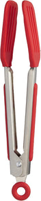 Tovolo Mini Turner, Flat Head, Easy-Lock Mechanism, Non-Slip Grip Tongs Grilling, BPA-Free & Dishwasher Safe Silicone Cooking Utensils, Candy Appl...