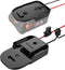 Power Wheel Adapter with Fuse & Switch, Secure Battery Adapter for Ridgid AEG 18V Hyper Lithium Battery, with 12 Gauge Wire,Good Power Convertor f...