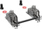 DUROCK Stabilizer V3, Screw in Stabilizers with 2u 6.25u 7u Wires, PCB Mount Keyboard Stabilizers for Mechanical Keyboards (V3 Smokey Black 80% Ki...