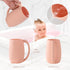 Baby Bath Rinse Cup - Children's Shampoo and Body Wash Rinse Cup with Easy Grip Handle for Rinsing Baby Shampoo and Soap - Food Grade Silicone - P...