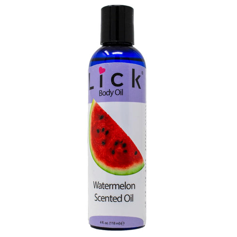 LICK Watermelon Scented Body Oil - Vitamin E Infused, Moisturizing and Hydrating After Shower Body Oil, Antioxidant Protection, Soothing Aromather...