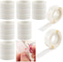 6000 PcsUltra Thin Adhesive Dots10 Roll 1/8in (3mm) 10 Roll3/16in (5mm) Clear Removable Double Sided Stickers Permanent Sticky for Balloons Weddin...