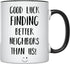 YouNique Designs Goodbye Neighbor Mug, 11 Ounces, Moving Cup for Neighbor, Going Away Mug for Friends Moving, Moving Away Coffee Mug, Moving Cup f...
