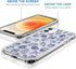 DAIZAG Case Compatible with iPhone 11,Cute Blue Seashell Phone Case for Girl Women,Four Corner Airbag Transparent Soft Clear Phone Case for iPhone...