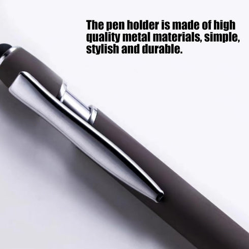 6PCS Retractable Ballpoint Pen with Stylus Tip, 2 in 1 Stylus Pen for Touch Screens, 1.0mm Medium Point, Black Ink?6 colors?......