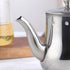 Buyer Star Stainless Steel Tea Pot with Removable Infuser, 17 Oz Pour Over Coffee Kettle for Coffee Shop, Western Restaurant, Bar and Home, Silver...