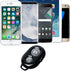 2 Pack eCostConnection Wireless Remote Control Shutter Button for iPhone and Android Smartphones, Black, Microfiber Cleaning Cloth...