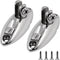 Bimini Top Quick Release Deck Hinge 316 Stainless Steel Boat Side Mount Swivel Hinge with Screws (3.6 inch 2 Pack)...