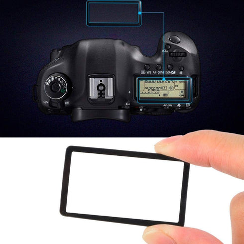 Mini Camera Screen Cover,Acrylic Camera Top Outer LCD Display Window Glass Waterproof Scratch-resistance Protector Cover Case for Nikon D850 D500...