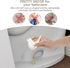 Toilet Bolt Caps, Include 2Packs Ceramic White Birds Toilet Bolt Covers & 4Packs Universal Toilet Bolt Caps, Cute Bathroom Decorative Toilet Floor...