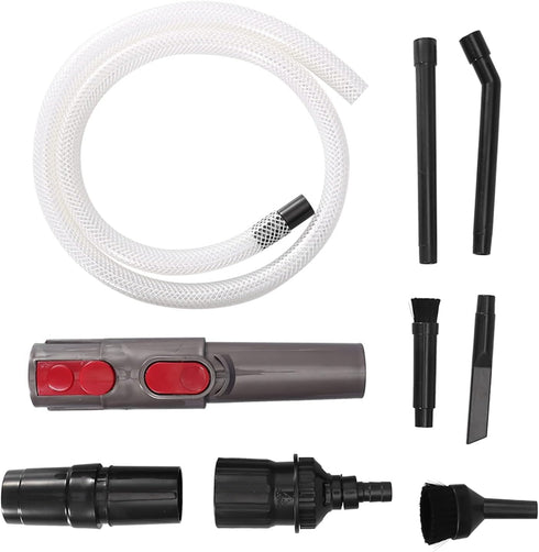 9Pcs Mini Micro Vacuum Cleaners Adapter Tool, Flexible Extension Crevice Tool Compatible, Car Vehicle Cleaning Kit Designed for DC35 / 45/58 / 59/...