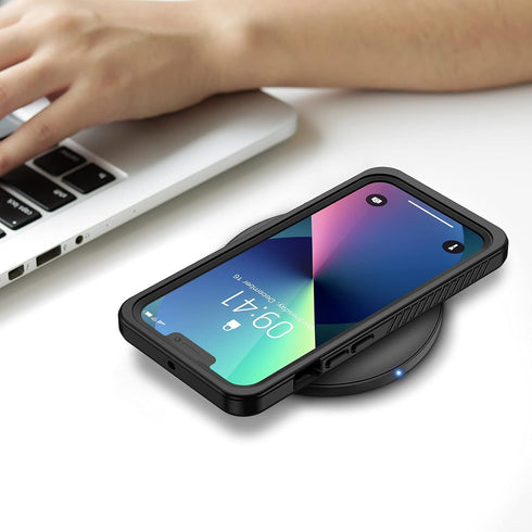 Lanhiem for iPhone 13 Case, IP68 Waterproof Dustproof Shockproof Cases with Built-in Screen Protector, Full Body Sealed Protective Front and Back ...